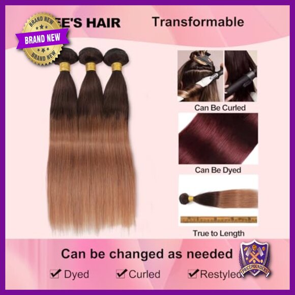 Straight Human Hair Extensions with Lace Closure 12A Grade Virgin Remy main image 6